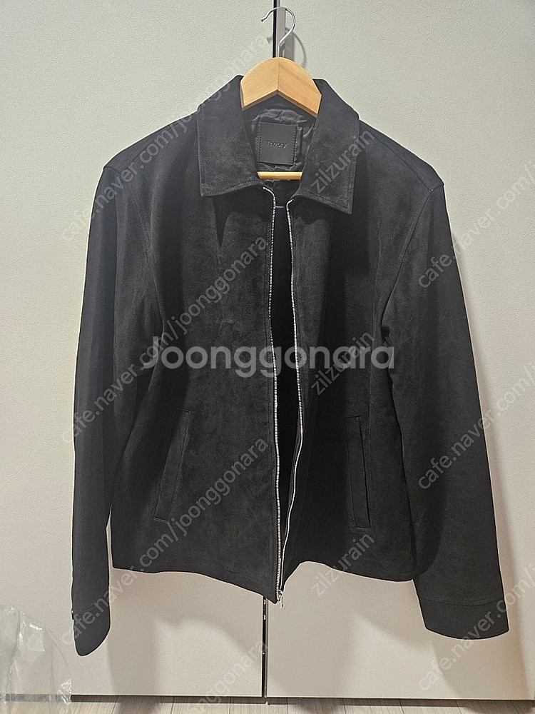 띠어리 24ss 해즐턴 스웨이드 자켓 새상품--1