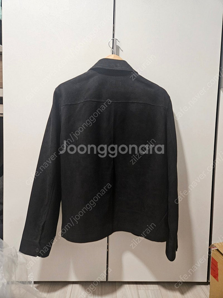 띠어리 24ss 해즐턴 스웨이드 자켓 새상품--3