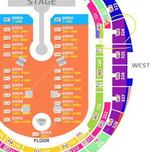 콜드플레이 25.04.18 금요일 공연 3층 W4구역 지정석 A석 연석 2장 정가양도