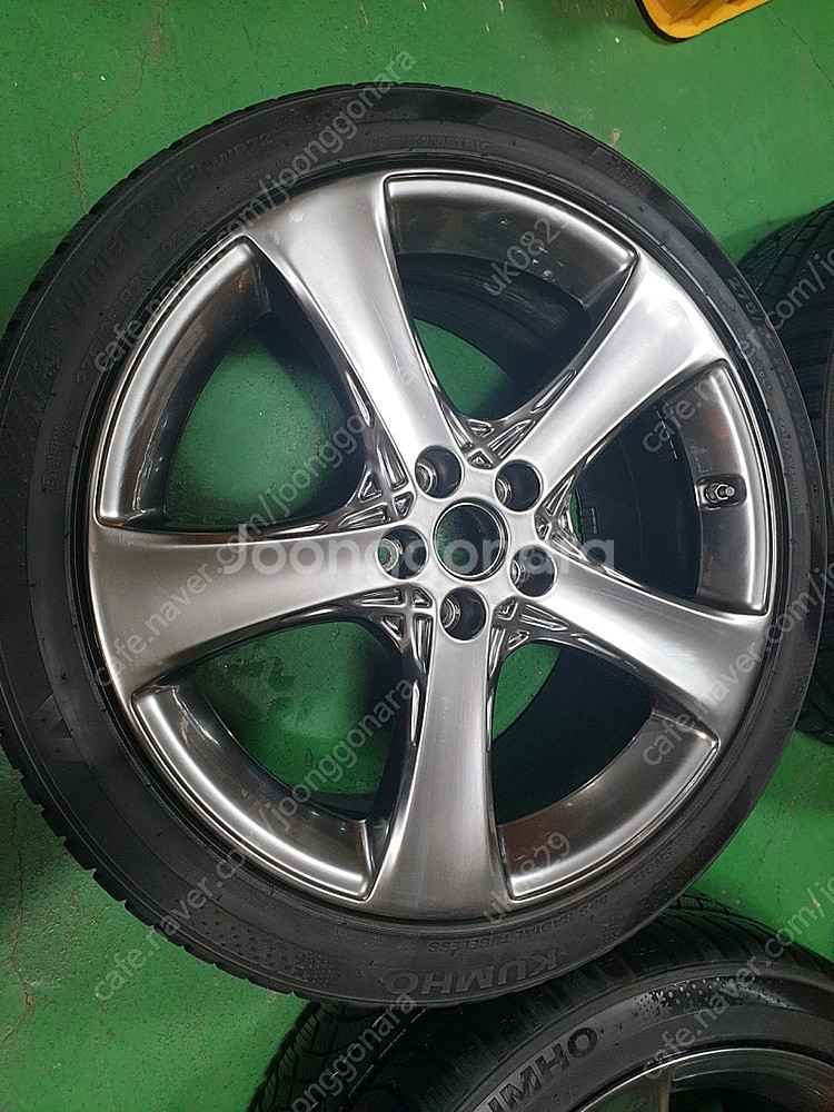 g80 rg3 20인치 tpms 금호 윈터 휠타이어 세...--6