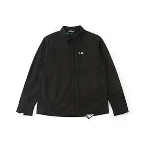 좌쓰 Arc'teryx cronin cotton overshirt Black 아크테릭스 크로닌 오버셔츠 블랙