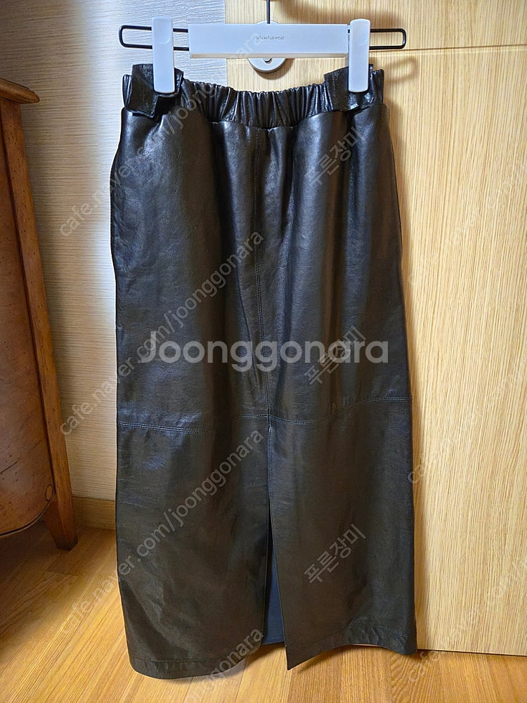 새제품 - who what wear 레더 스커트 2사이...--2