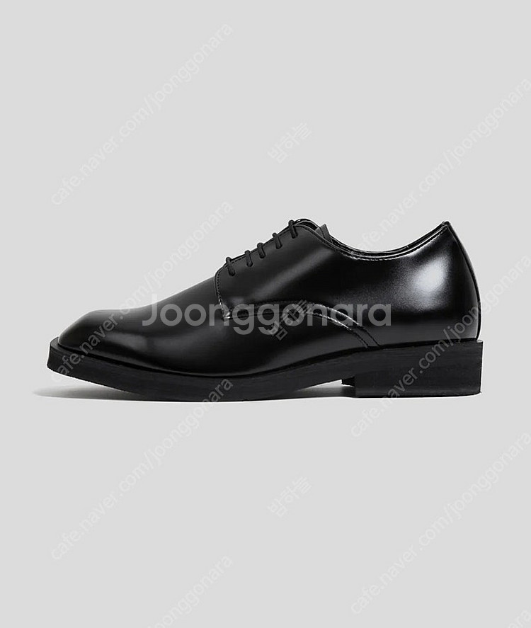 (260) 야세 5.5cm 키높이 스퀘어토 더비슈즈--3