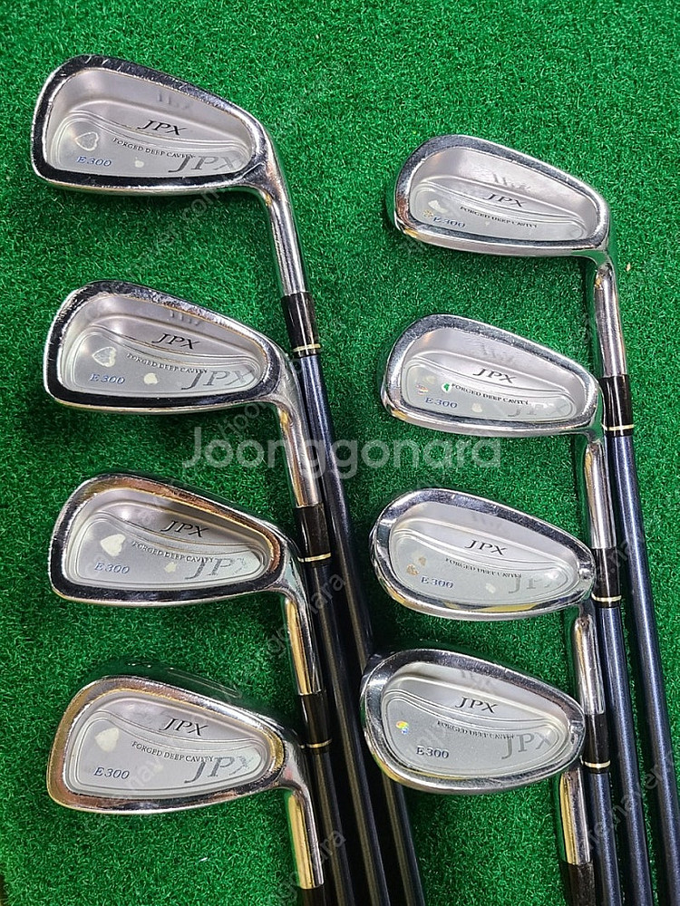 여성용 미즈노 JPX E300 포지드 여자 아이언세트--0