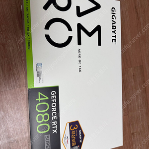 RTX 4080 SUPER 에어로 AERO OC 16G