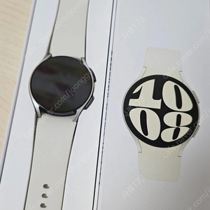 갤럭시워치6 40mm 골드 풀박
