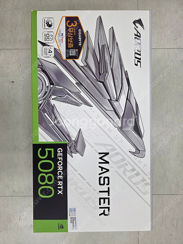 기가바이트 rtx5080 어로스 마스터 ice 미개봉 ...--0