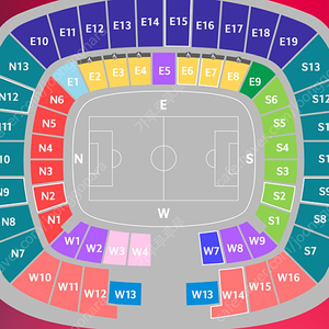 3월 25일 요르단전 수원월드컵경기장 2인 테이블석 양도---E1 구역