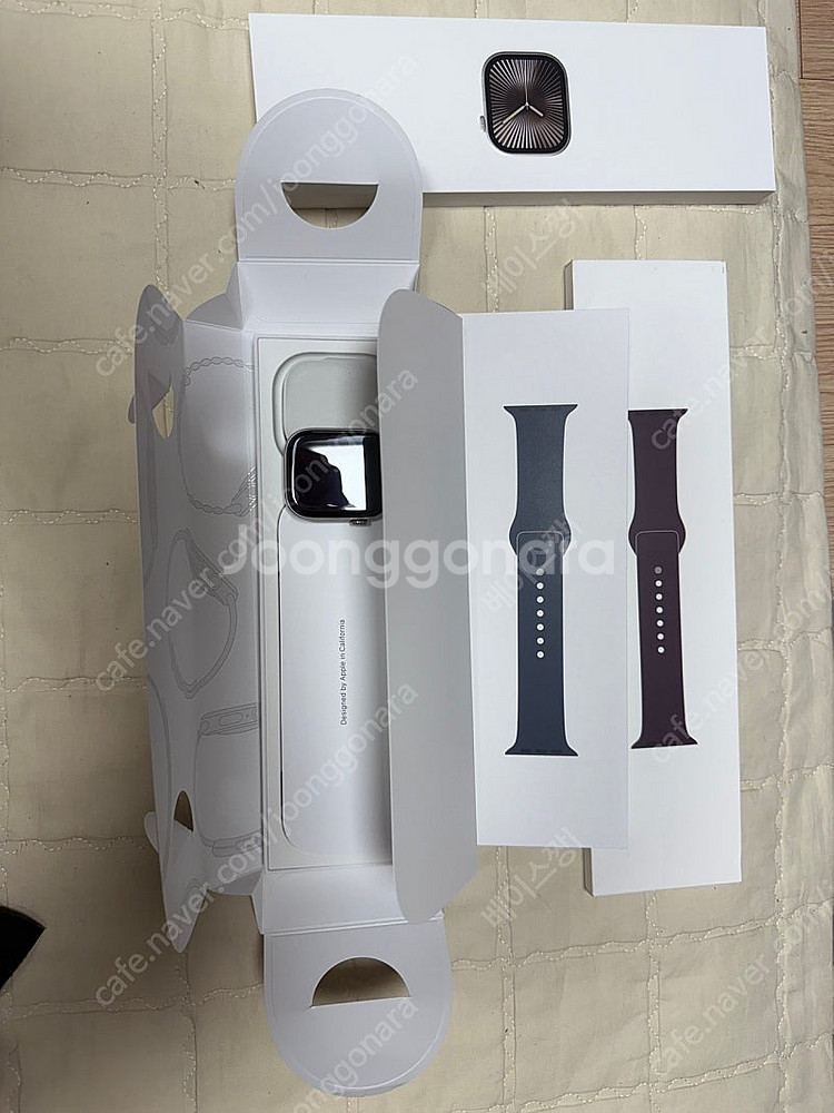 애플워치10 46mm 내추럴 티타늄 풀박--0