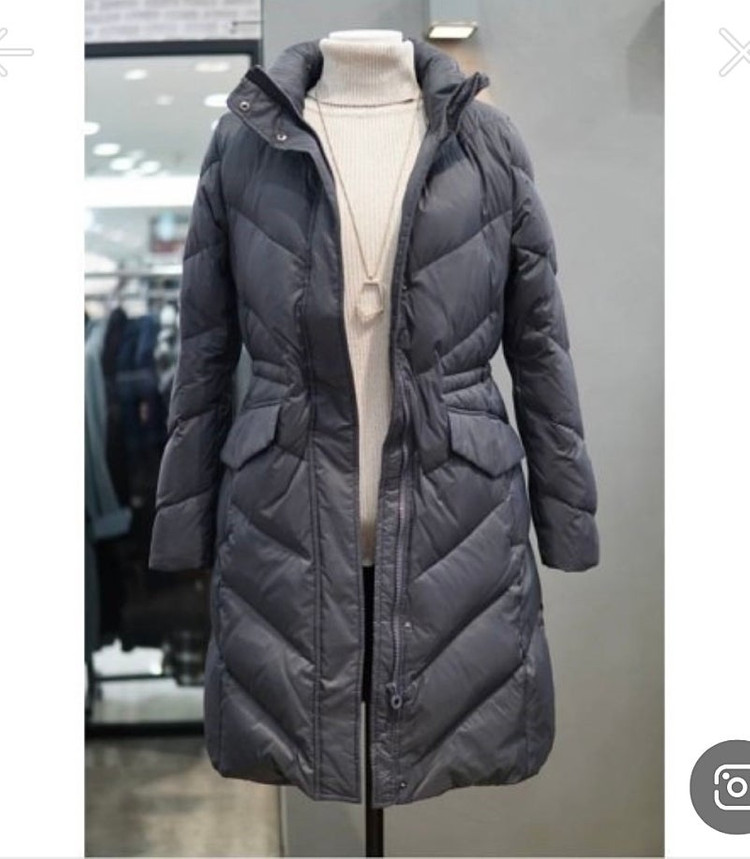 새상품 55 , 66 , 77 프리미엄 밍크퍼 안감 구스 다운 패딩 리안뉴욕--1