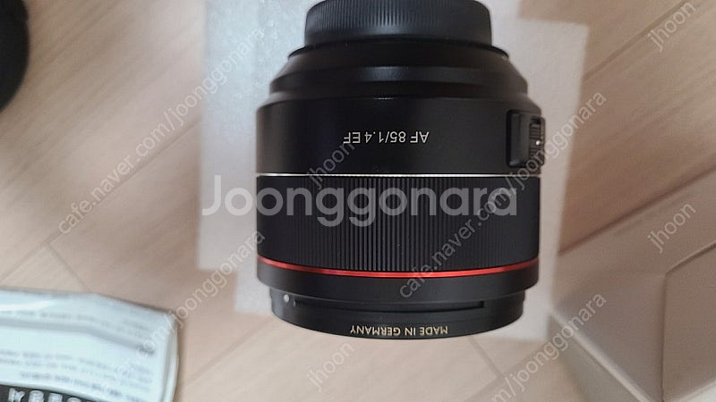 삼양 85mm 1.4 AF 캐논EF마운트--0