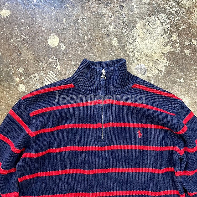 m) 폴로 랄프로렌 주니어 스트라이프 니트 스웨터 남녀공용--1
