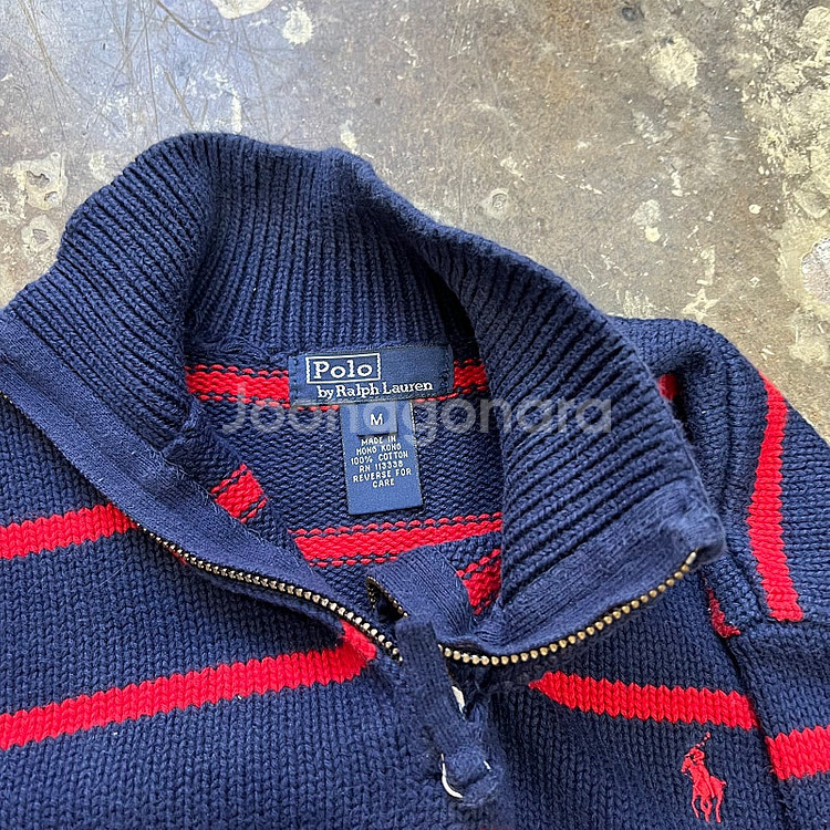 m) 폴로 랄프로렌 주니어 스트라이프 니트 스웨터 남녀공용--3
