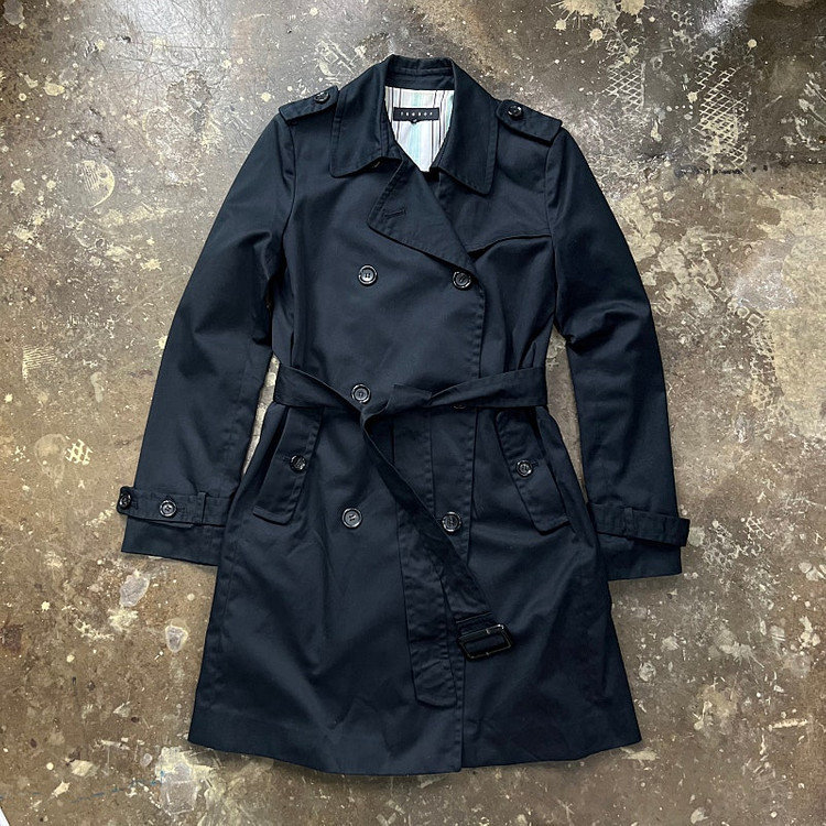 66) 톰보이 트렌치코트 시스템 마인 오즈세컨 듀엘 sjsj 이미지