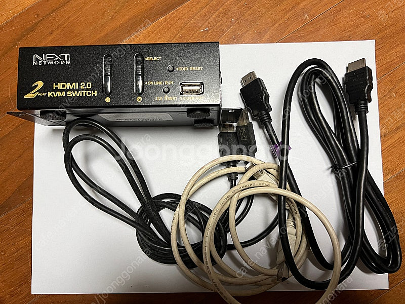 NEXT-7202KVM-4K 2:1 KVM 스위치--1