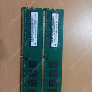 하이닉스 DDR2 PC2-6400 4GB 2개 팝니다.