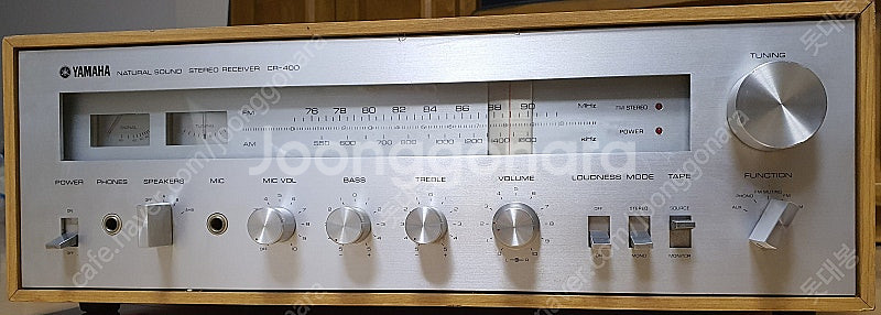 야마하 빈티지 리시버 Yamaha CR400 입니다.--0