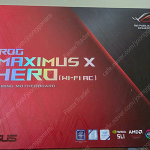 Maximus x hero Z370 hero 히어로 Wifi 판매합니다