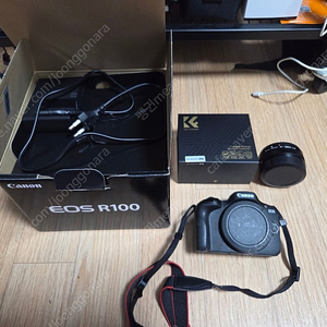 캐논 EOS R100 EF-RF 어댑터 포함