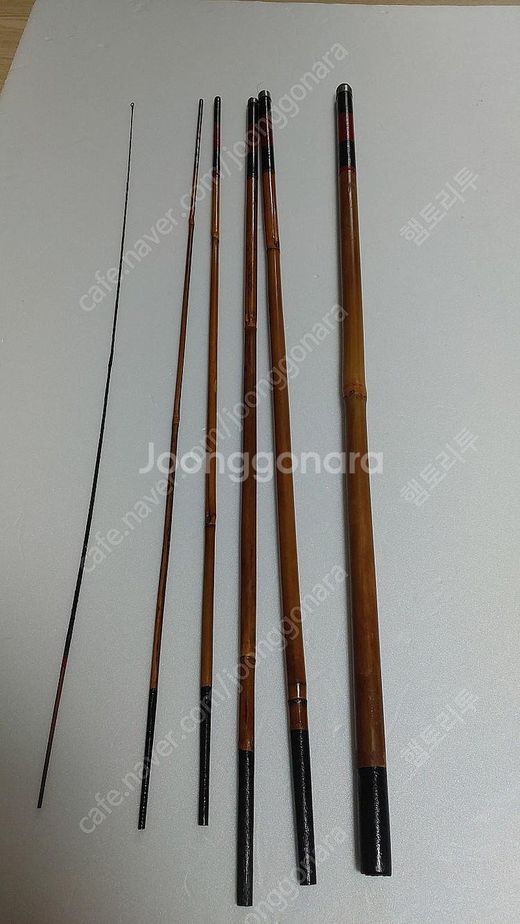 70~80 추억의 대나무 낚시대 강태공 추억의박물관 미...--2
