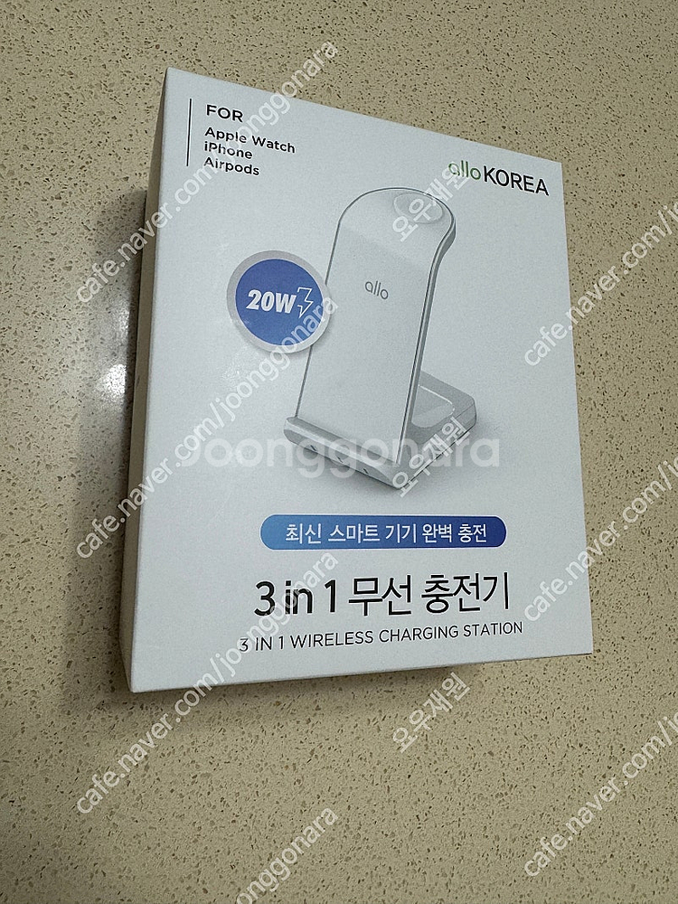 ( 새제품 ) 알로코리아 3 in 1 애플워치 전용 멀...--0