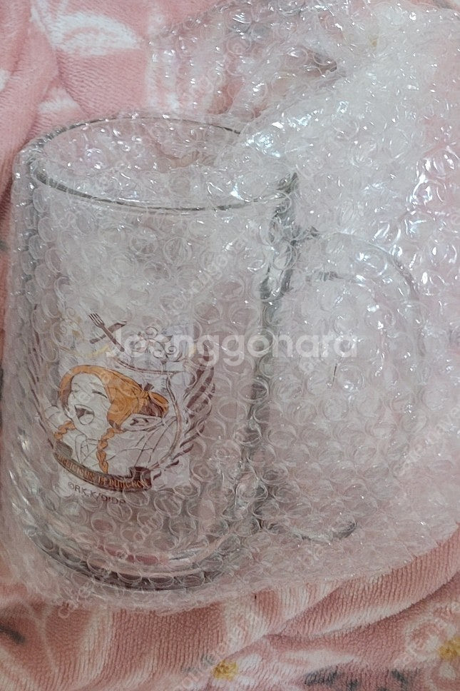 던전밥 마르실 하이볼 잔 더현대 팝업스토어 굿즈 유리잔--0