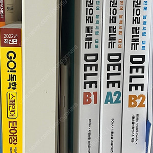 시원스쿨 한권으로 끝내는 dele a2, b1, b2 / 스페인어 단어장