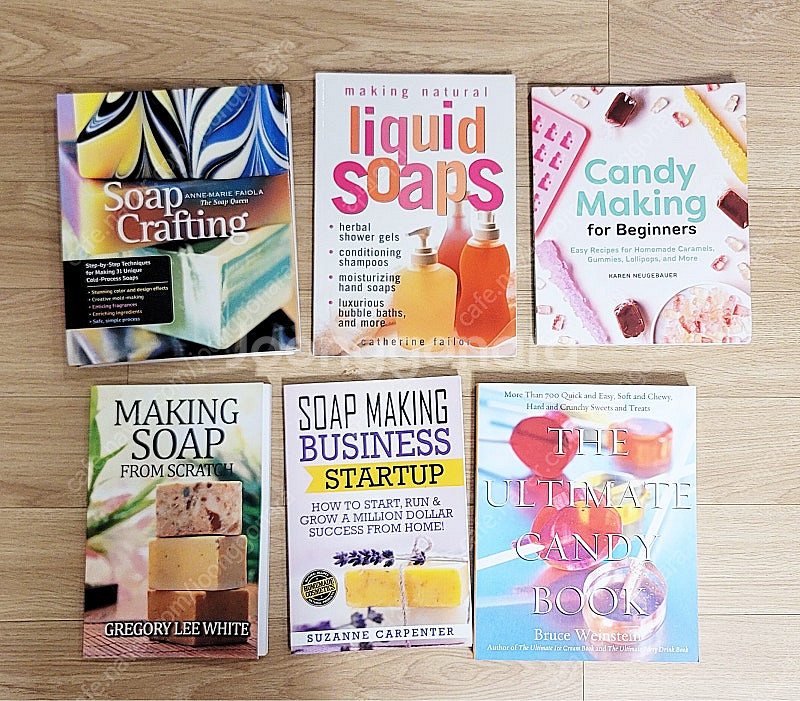 수제 천연 비누 만들기, 캔디 레시피 등 해외 베스트셀러 책--1
