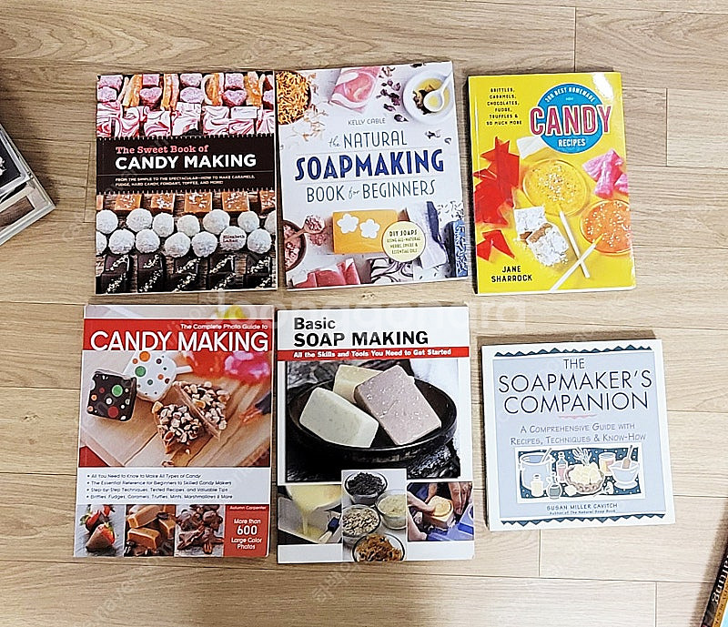 수제 천연 비누 만들기, 캔디 레시피 등 해외 베스트셀러 책--2