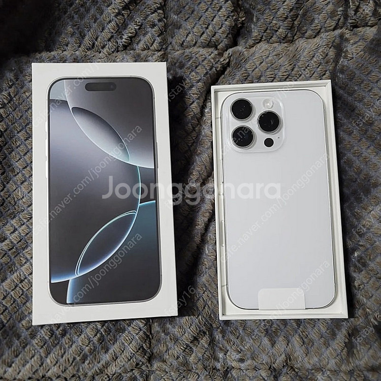 아이폰 16 프로 화이트 256g 판매합니다.--1