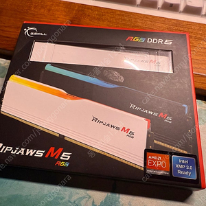 G.SKILL Ripjaws M5 RGB DDR5 RAM 96GB (2x48GB) 5200