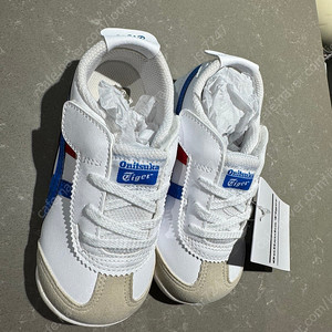 Onitsuka Tiger 유아화이트 160 운동화 오니츠카타이거