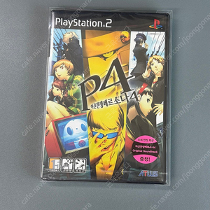 Ps2 페르소나4 ost 동봉 초회판(밀봉 신품)