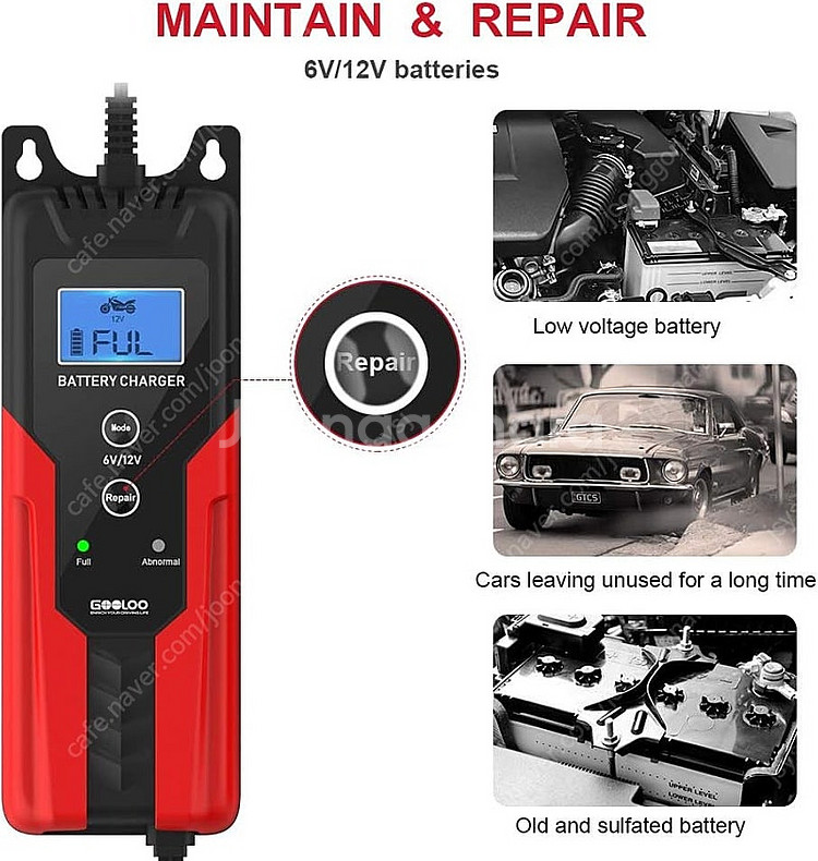 GOOLOO Smart Battery Charger 6...--4