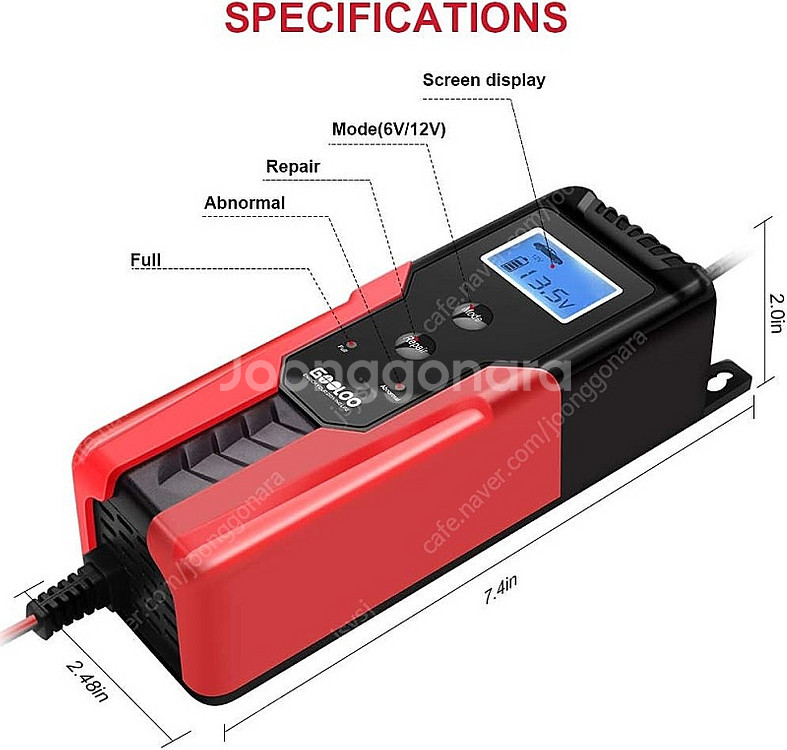 GOOLOO Smart Battery Charger 6...--5
