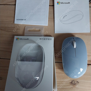 Microsoft 블루투스 5.0 마우스 파스텔 블루