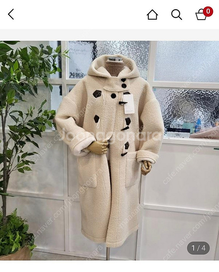 덤블 후드 떡볶이 코트 가격다운--0