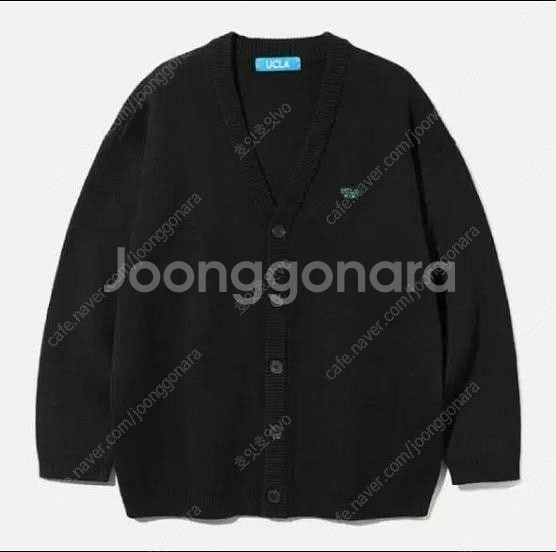 ucla 유씨엘에이 가디건 블랙 투어스 도훈가디건 정가...--0