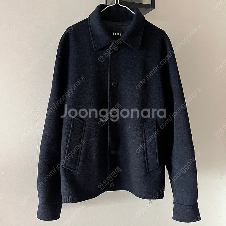 23fw 타임옴므 캐시미어 블렌드 블루종--0
