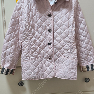 버버리키즈 퀼팅자켓 10Y 130