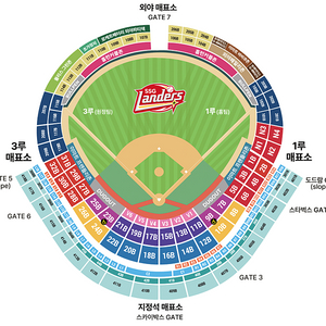 3/22 개막전 SSG 랜더스 vs 두산 베어스 인천 문학야구장 1블럭 으쓱이존 2연석(응원석) 양도