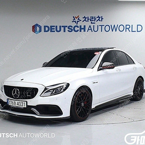 [벤츠]C클래스 W205 C63 S AMG ★중고차★중고차매입★전액할부★저신용자★신불자★소액할부★현금★카드 전부 가능합니다!