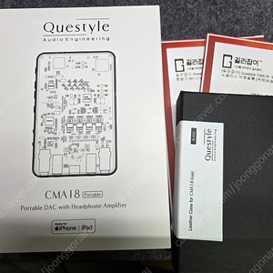 퀘스타일 Questyle CMA18P 국내 정발 팝니다.