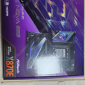 애즈락 x870e nova 미개봉 팝니다