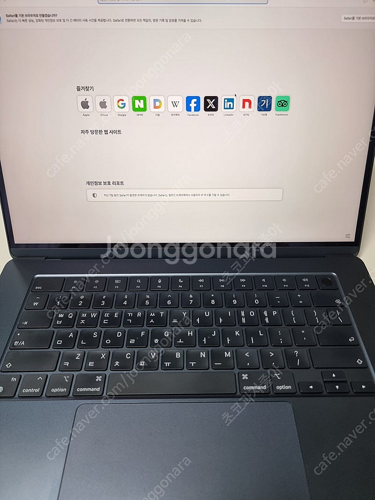맥북에어 m3 15인치 512 16 팝니다--0
