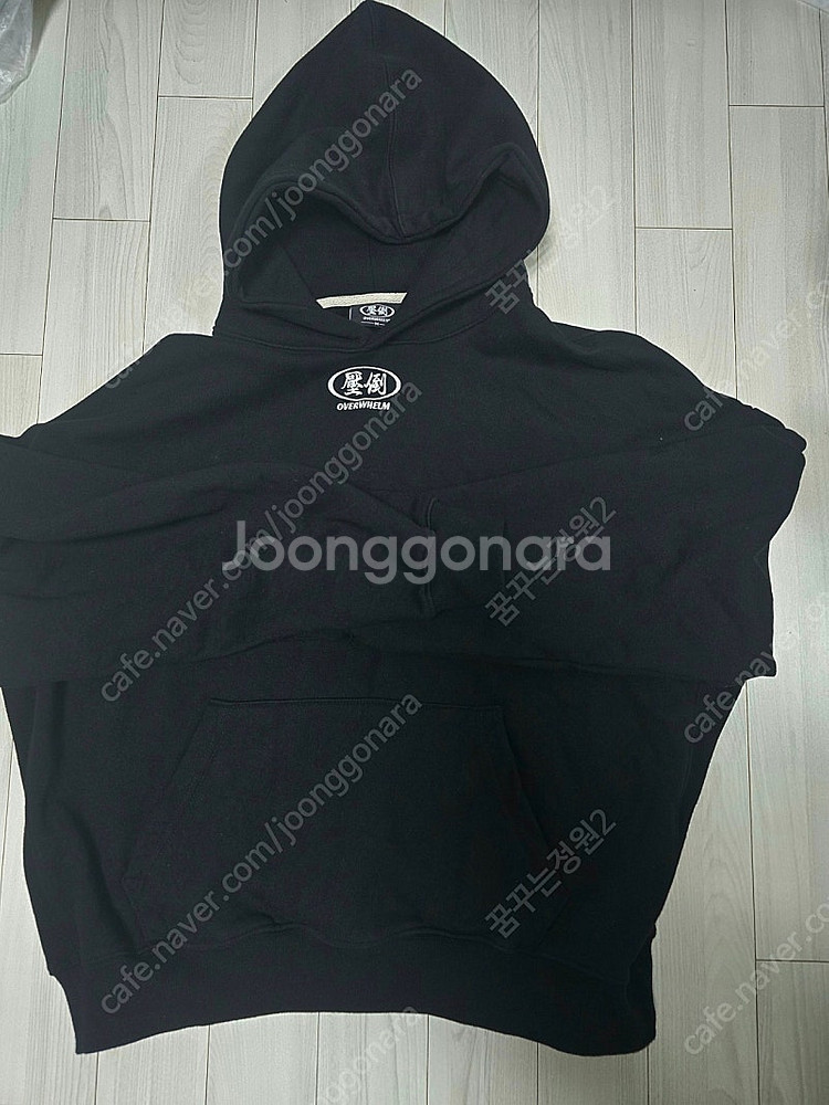 압도 후드티 베이직 M 안감기모 운포--0