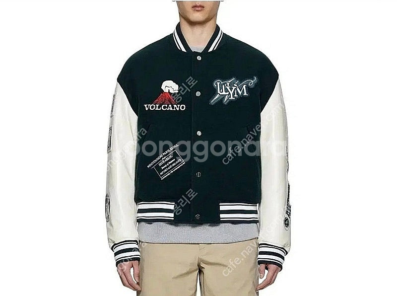 우영미 23FW 볼케이노 바시티 자켓 (새상품)--4