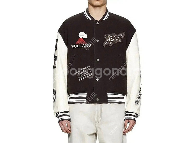우영미 23FW 볼케이노 바시티 자켓 (새상품)--5