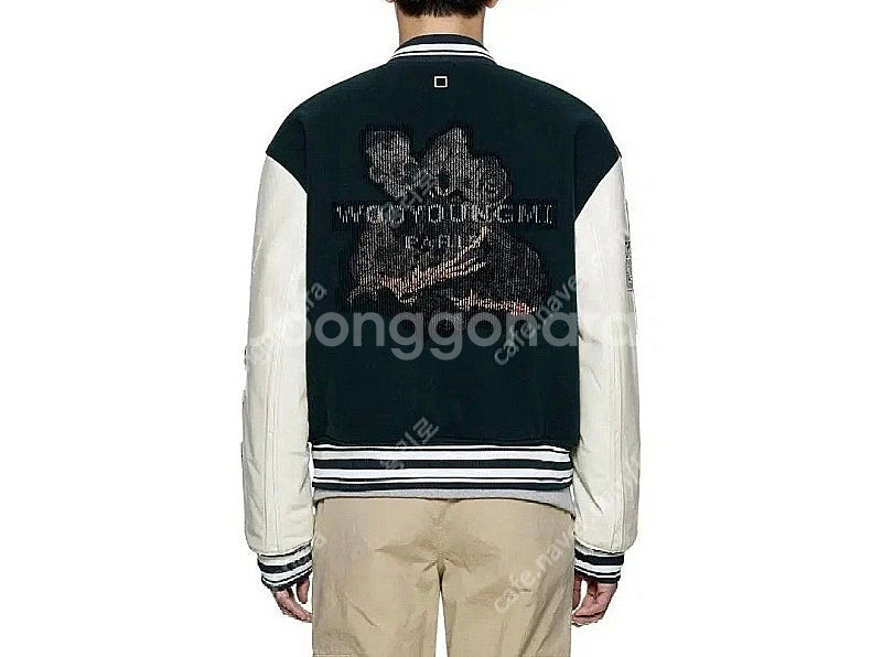 우영미 23FW 볼케이노 바시티 자켓 (새상품)--7
