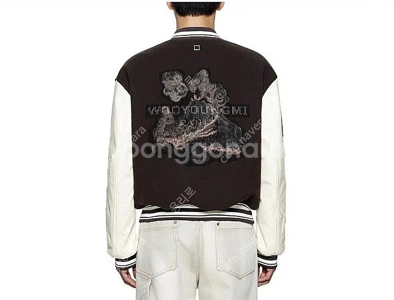 우영미 23FW 볼케이노 바시티 자켓 (새상품)--8
